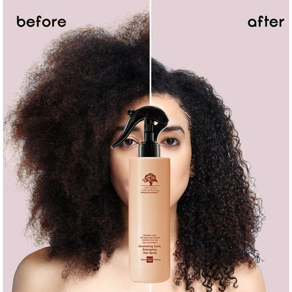 Arganmidas Nourishing Curls Detangling Hair Spray (Kuva 4 tuotteesta 7)