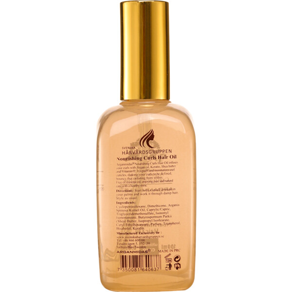 Arganmidas Nourishing Curls Hair Oil (Kuva 2 tuotteesta 8)