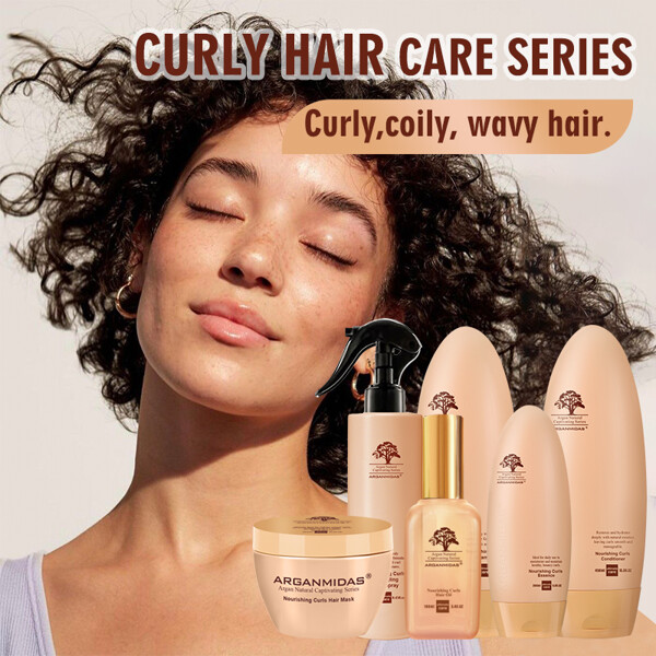Arganmidas Nourishing Curls Hair Oil (Kuva 7 tuotteesta 8)
