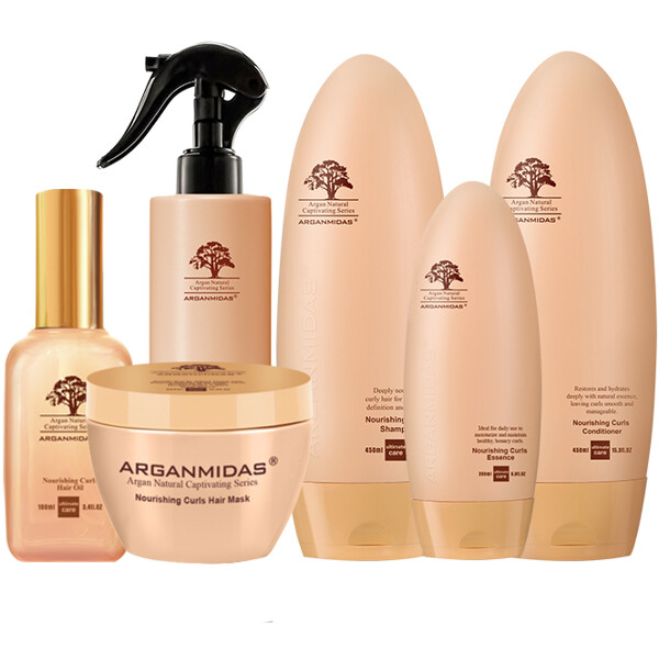 Arganmidas Nourishing Curls Hair Oil (Kuva 8 tuotteesta 8)
