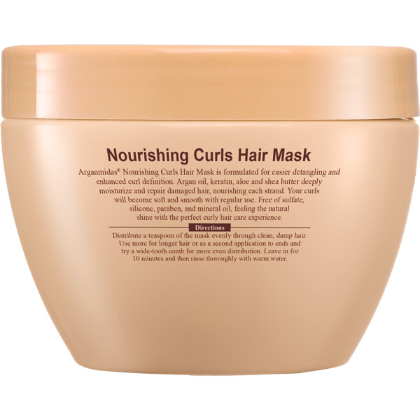 Arganmidas Nourishing Curls Hair Mask (Kuva 3 tuotteesta 8)