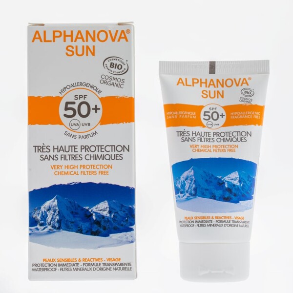 Alphanova Sun Spf 50+ - Face Sensitive Skin (Kuva 2 tuotteesta 2)