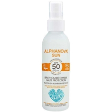 150 gr - Alphanova Sun Spray Spf 50 Coco Vegan