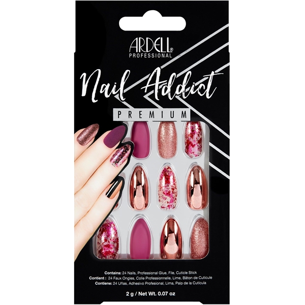 Ardell Nail Addict Chrome Pink Foil
