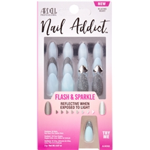 Ardell Nail Addict Flash & Sparkle 1 set Blazing Heart