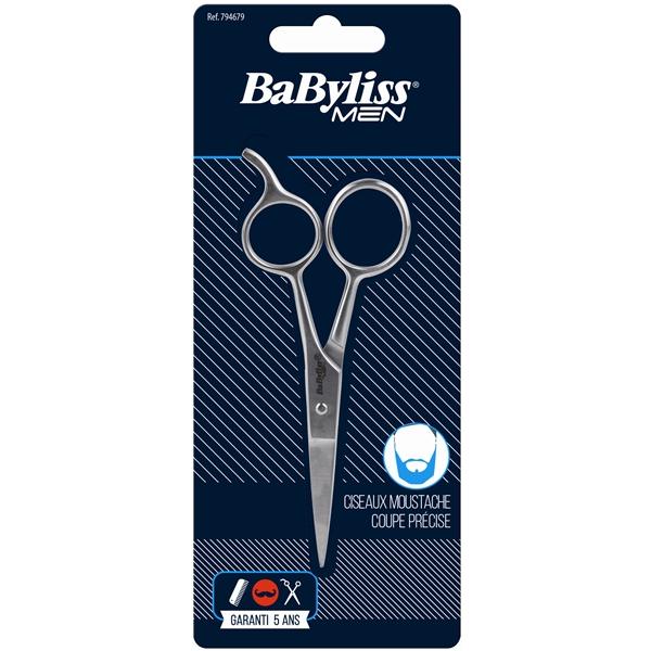 BaBylissMen 794679 Moustache Scissors