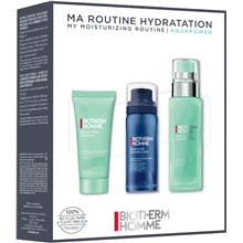 1 set - Biotherm Homme Aquapower Trio