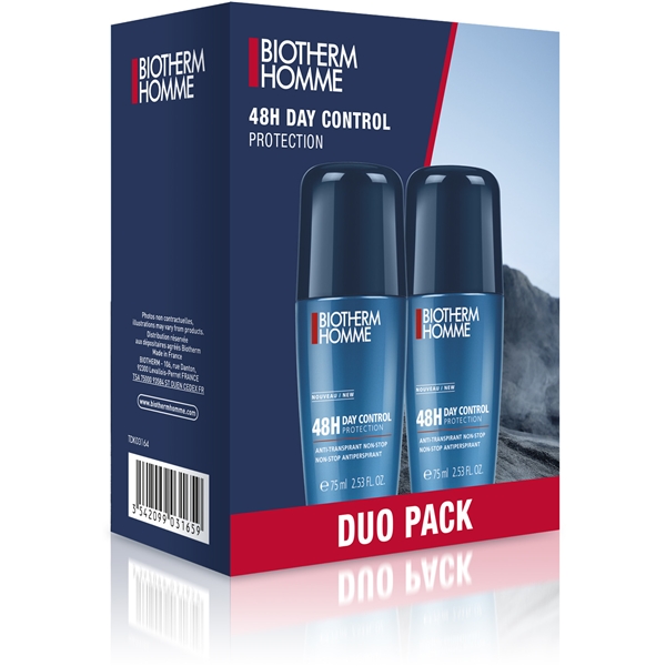 Biotherm Homme Duo Day Control Roll On Deo (Kuva 2 tuotteesta 2)