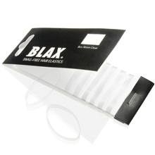 8 kpl/paketti - Clear - Blax Snag Free Hair Elastics