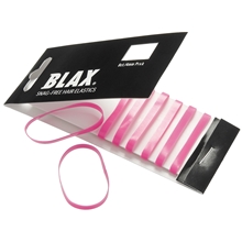 8 kpl/paketti - Pink - Blax Snag Free Hair Elastics