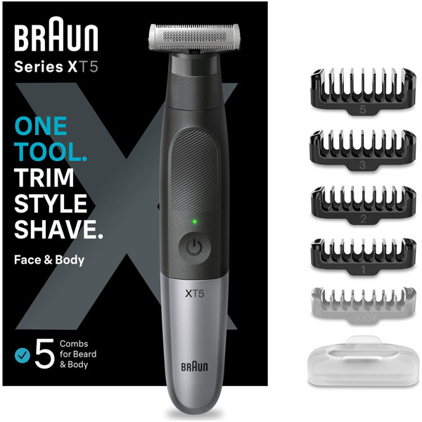 Braun Series X XT5100 Hybridtrimmer Face & Body (Kuva 1 tuotteesta 6)