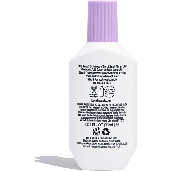 Bondi Sands Thirsty Skin Hyaluronic Acid Serum (Kuva 2 tuotteesta 7)