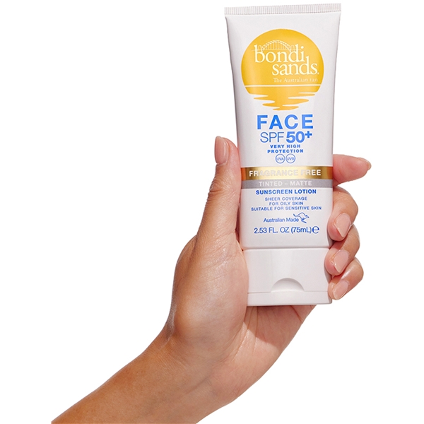 Bondi Sands SPF 50+ Matte Tinted Face Lotion (Kuva 2 tuotteesta 5)