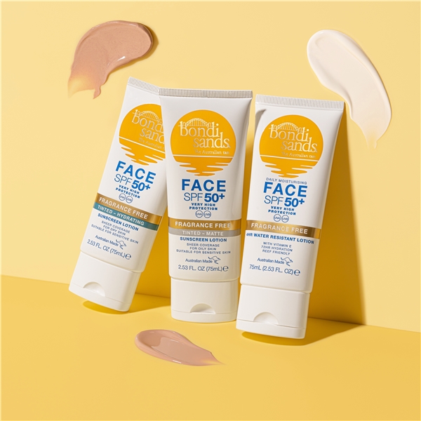 Bondi Sands SPF 50+ Matte Tinted Face Lotion (Kuva 5 tuotteesta 5)