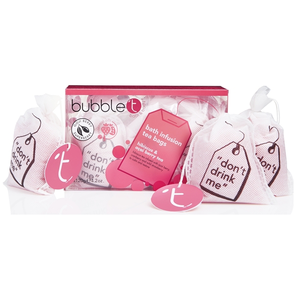 Hibiscus & Acai Berry Big Bath Infusion Tea Bags (Kuva 1 tuotteesta 2)