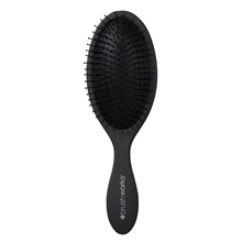 Black - Brushworks Oval Detangling Hair Brush