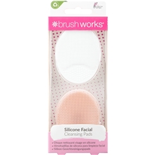 Brushworks Silicone Cleansing Pads 2 kpl/paketti