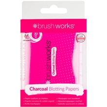 100 kpl/paketti - Brushworks Charcoal Blotting Papers