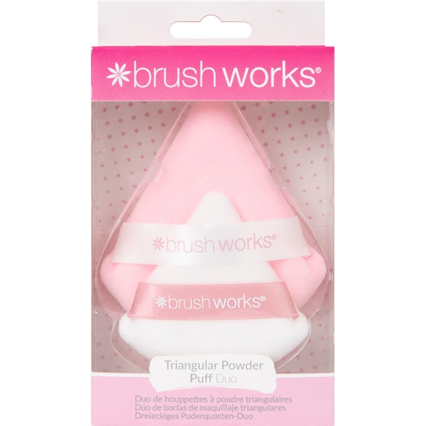 Brushworks Triangular Powder Puff Duo (Kuva 1 tuotteesta 4)