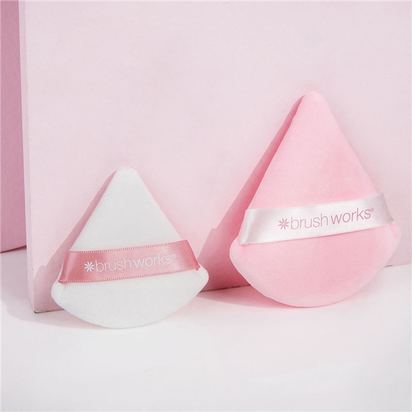 Brushworks Triangular Powder Puff Duo (Kuva 3 tuotteesta 4)