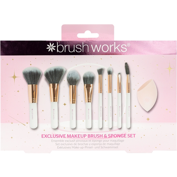Brushworks Exclusive Makeup Brush & Sponge Set (Kuva 1 tuotteesta 4)
