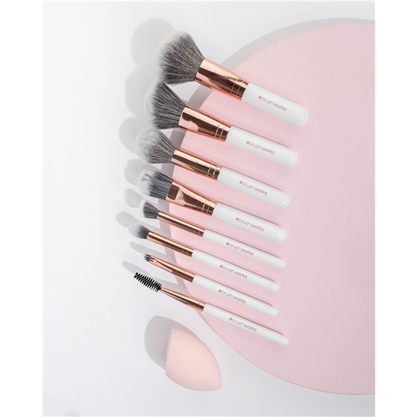 Brushworks Exclusive Makeup Brush & Sponge Set (Kuva 2 tuotteesta 4)