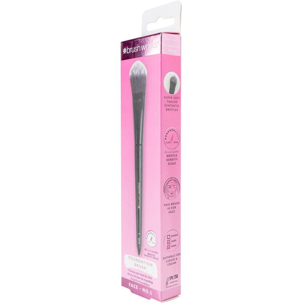 Brushworks No. 1 Foundation Brush (Kuva 2 tuotteesta 10)