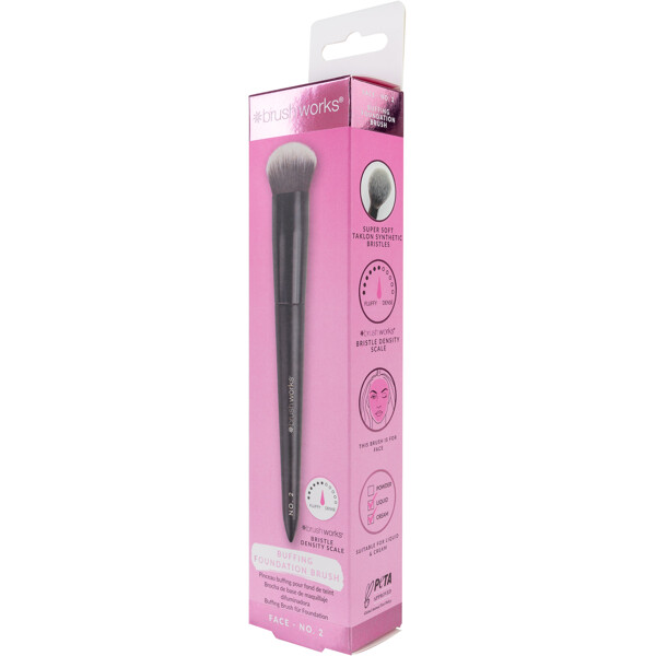 Brushworks No. 2 Buffing Foundation Brush (Kuva 2 tuotteesta 9)