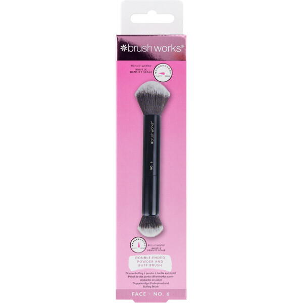 Brushworks No. 6 Double Ended Powder & Buff (Kuva 1 tuotteesta 8)