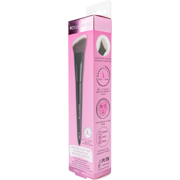 Brushworks No. 9 Angled Flat Foundation Brush (Kuva 2 tuotteesta 11)