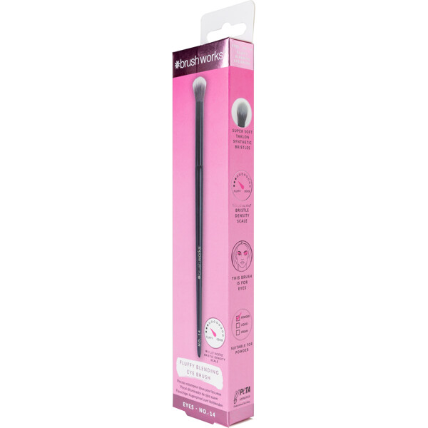 Brushworks No. 14 Fluffy Blending Eye Brush (Kuva 2 tuotteesta 6)