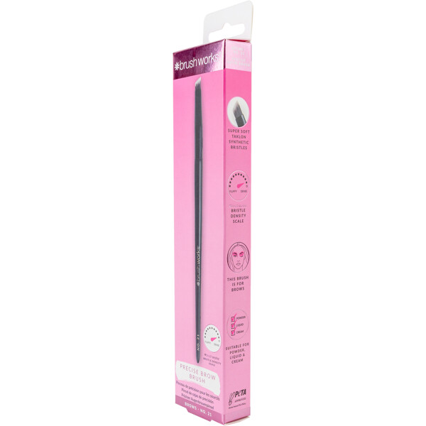 Brushworks No. 21 Precise Brow Brush (Kuva 2 tuotteesta 8)