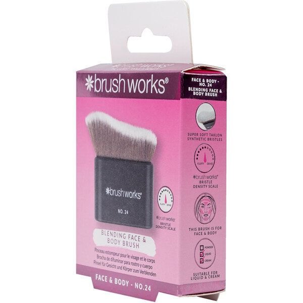 Brushworks No. 24 Blending Face & Body Brush (Kuva 2 tuotteesta 8)