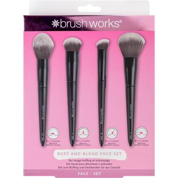 Brushworks Buff & Blend Face Set (Kuva 1 tuotteesta 5)