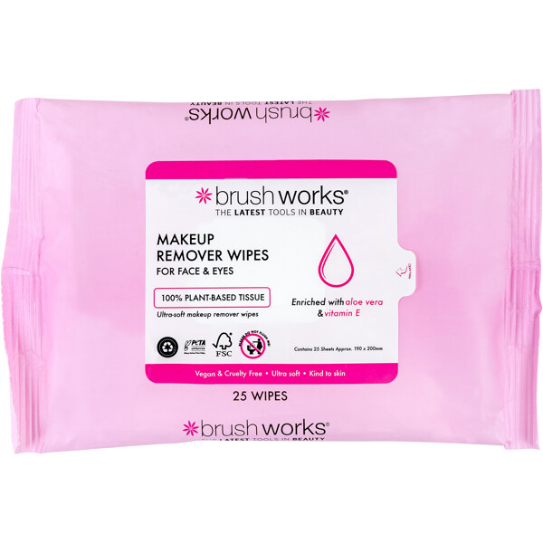 Brushworks Makeup Remover Wipes (Kuva 1 tuotteesta 4)
