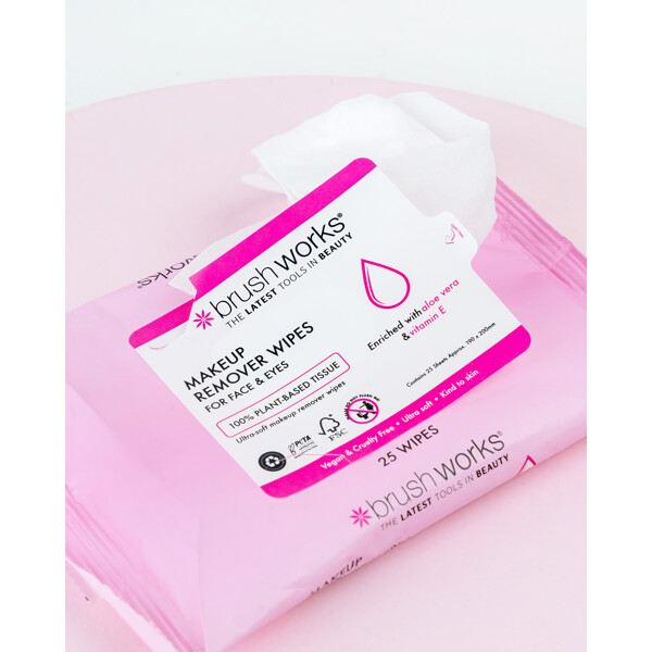 Brushworks Makeup Remover Wipes (Kuva 2 tuotteesta 4)