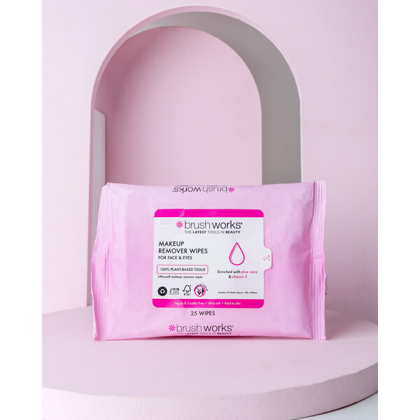 Brushworks Makeup Remover Wipes (Kuva 3 tuotteesta 4)