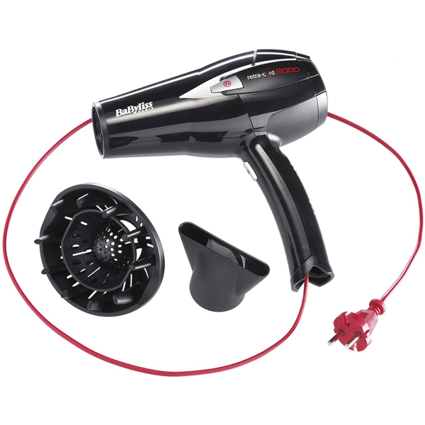 BaByliss D372E Hair Dryer DC Expert Cord Reel (Kuva 3 tuotteesta 4)