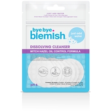 50 kpl/paketti - Bye Bye Blemish Dissolving Cleanser Sheets