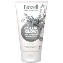 Biozell Color Glow Nourishing Toning Mask 150 ml Silver