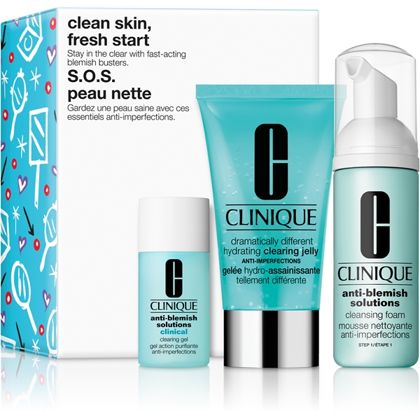 Clean Skin, Fresh Start - Anti Blemish Travel Set