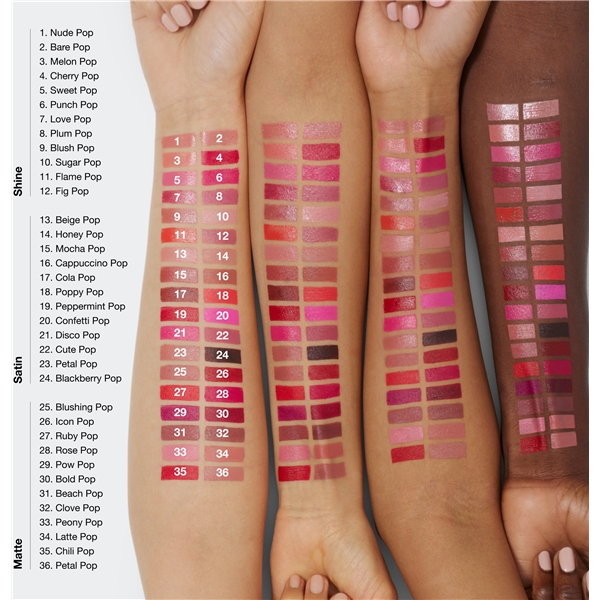 Pop Longwear Lipstick Shine (Kuva 6 tuotteesta 6)