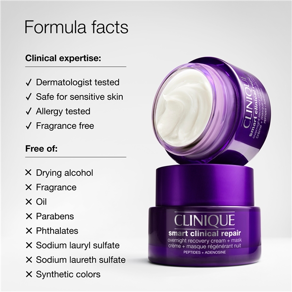 Smart Clinical Repair Overnight Cream + Mask (Kuva 5 tuotteesta 10)