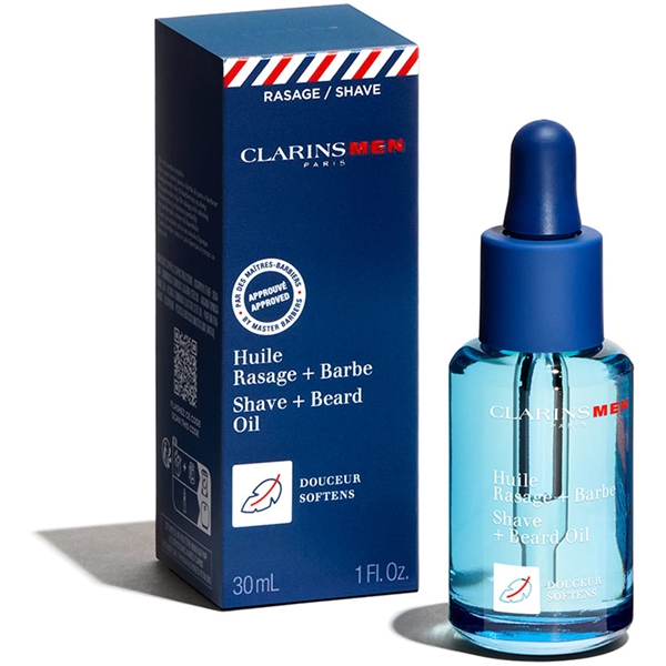 Clarins Men Shave + Beard Oil (Kuva 3 tuotteesta 8)