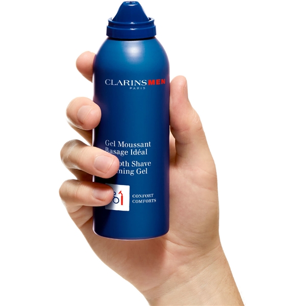 Clarins Men Smooth Shave Foaming Gel (Kuva 5 tuotteesta 8)