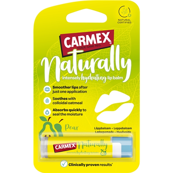 Carmex Lip Balm Naturally Pear Stick (Kuva 1 tuotteesta 3)
