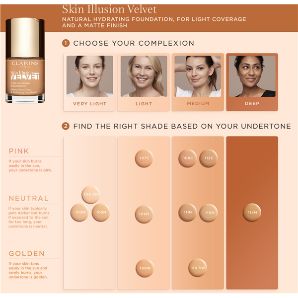 Skin Illusion Velvet Foundation (Kuva 3 tuotteesta 3)