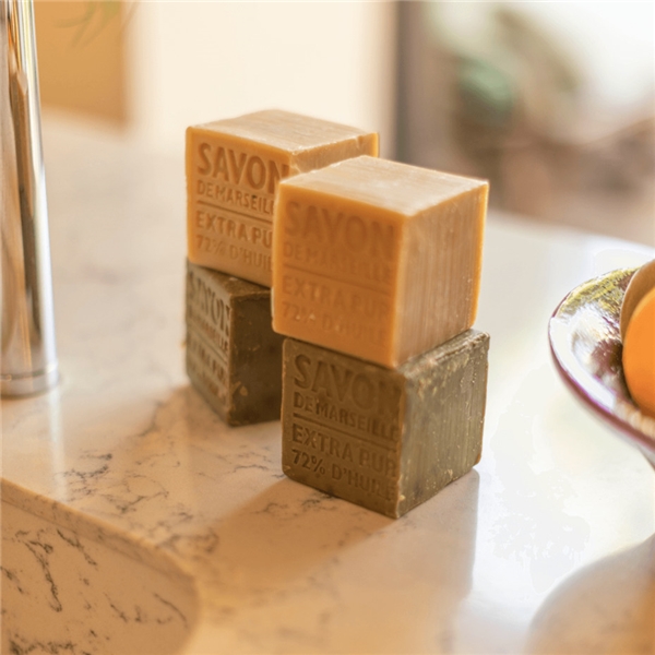 Cube Of Marseille Soap Olive (Kuva 3 tuotteesta 4)