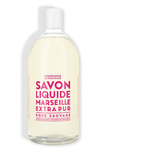 Liquid Marseille Soap Refill Wild Rose (Kuva 1 tuotteesta 3)