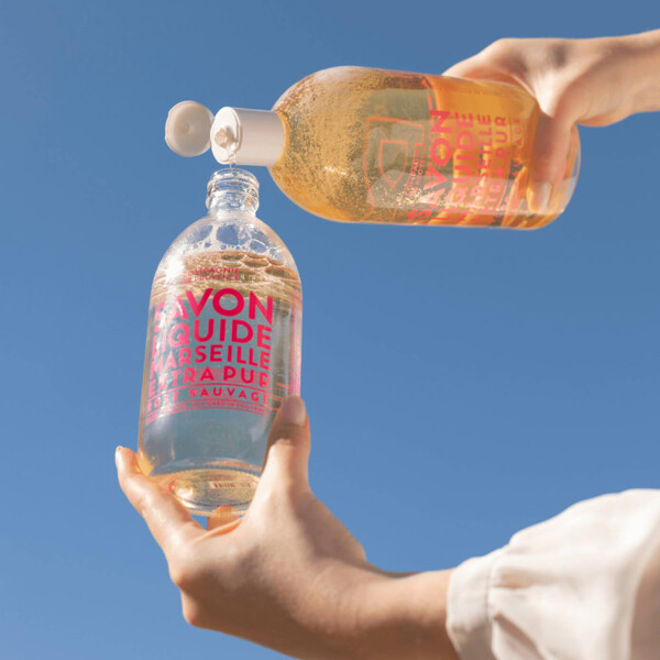 Liquid Marseille Soap Refill Wild Rose (Kuva 3 tuotteesta 3)